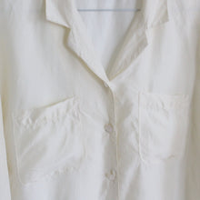 Load image into Gallery viewer, Vintage silk blouse, size L