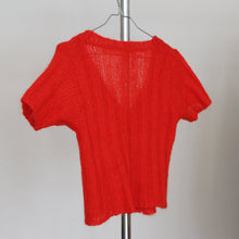 Load image into Gallery viewer, Vintage mohair cropped cardigan, size S