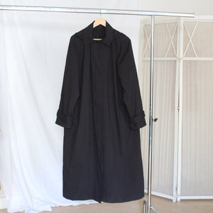 Vintage black coat, size S-L