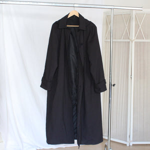 Vintage black coat, size S-L
