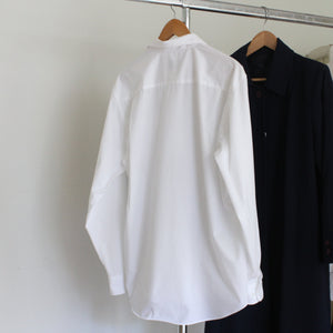 Vintage white cotton shirt, size L