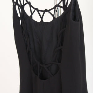 Vintage black evening dress, size S/M