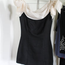 Load image into Gallery viewer, Pianoforte Max Mara off shoulder mini dress, size (X)S