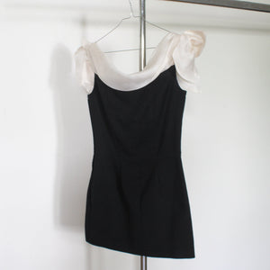 Pianoforte Max Mara off shoulder mini dress, size (X)S
