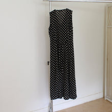 Load image into Gallery viewer, Vintage polkadot dress, size S