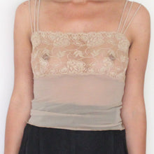 Load image into Gallery viewer, 90&#39;s sheer top, size S