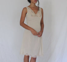 Load image into Gallery viewer, on hold - Vintage nude/soft pink neglige dress, size S