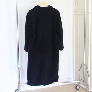 Vintage darkblue wool Marella coat, size S/M