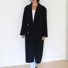 Load image into Gallery viewer, Vintage darkblue wool Marella coat, size S/M