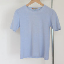 Load image into Gallery viewer, Vintage soft blue cashmere top, size S-L