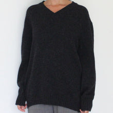 Load image into Gallery viewer, Vintage dark grey Valentino sweater