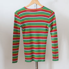 Load image into Gallery viewer, Vintage long sleeved ribbed t-shirt by Max&amp;co, size S/M