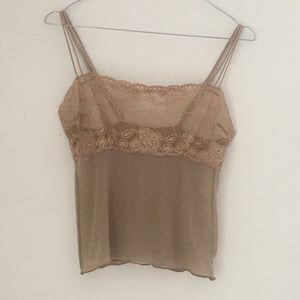90's sheer top, size S