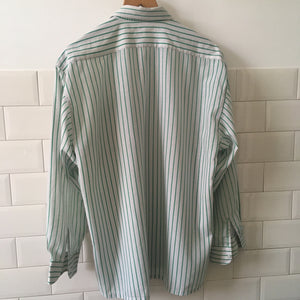 Vintage cotton striped shirt