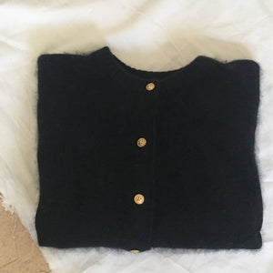 Vintage angora cardigan, size S/M