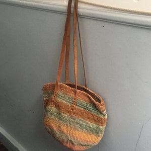 Vintage sisal bag